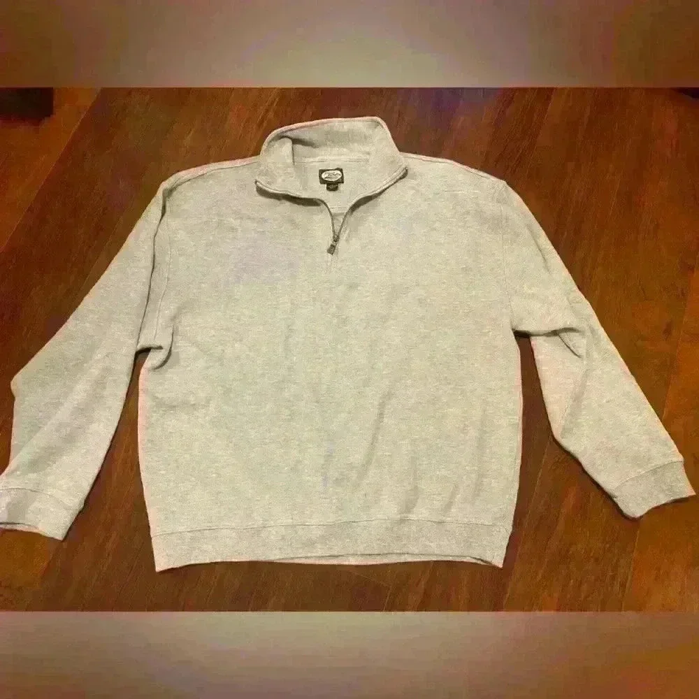 Tommy Bahama half zip cotton pullover XL - Picture 2 of 5